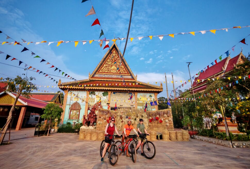 Great stop at Buddish monastery